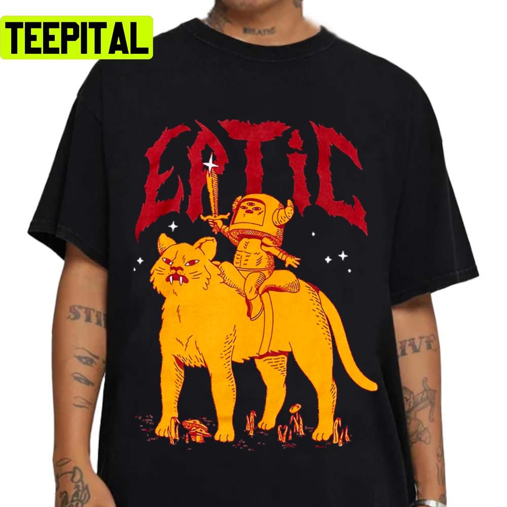 New Eptic Snagglepuss Winter Collection Apparel Unisex T-Shirt