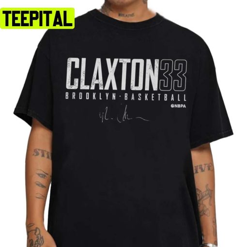 Nic Claxton Elite Signatures 2022 Illustration Unisex T-Shirt