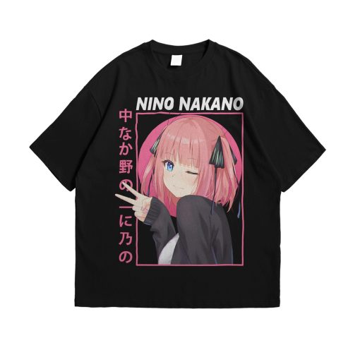 Nino Nakano Toubun No Hanayome The Quintessential Aesthetic Illustration Unisex T-Shirt