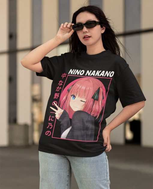 Nino Nakano Toubun No Hanayome The Quintessential Aesthetic Illustration Unisex T-Shirt