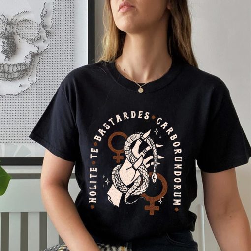 Nolite Te Bastardes Carborundorum Reproductive Justice Is A Human Right Fuck Scotus Pro Choice Unisex T-Shirt