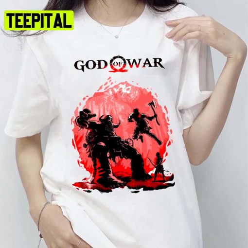 Norse God Of War Design Unisex T-Shirt