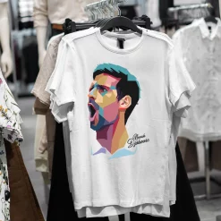 Novak Djokovic Art Portrait Tennis Unisex T-Shirt