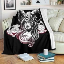 Occultist Fleece Blanket Throw Blanket Gift