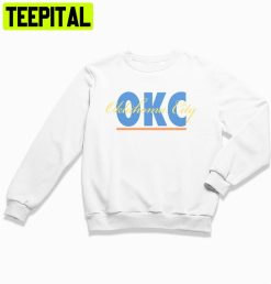 Okc Signature Sweatshirt Oklahoma City Retro Style Unisex T-Shirt