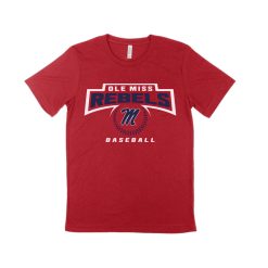 Ole Miss Baseball Super Rebs 2022 Baseball Unisex T-Shirt