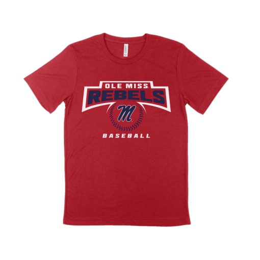 Ole Miss Baseball Super Rebs 2022 Baseball Unisex T-Shirt