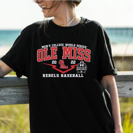 Ole Miss Baseball Super Rebs 2022 Unisex T-Shirt