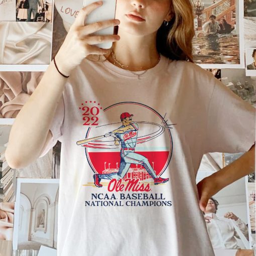 Ole Miss National Championship Baseball 2022 Unisex T-Shirt