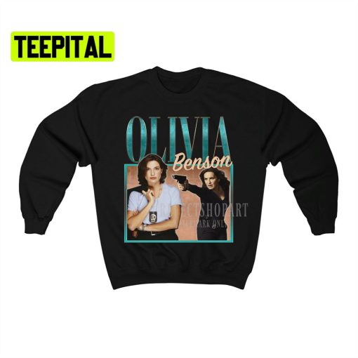 Olivia Benson Retro Vintage Art Unisex Sweatshirt