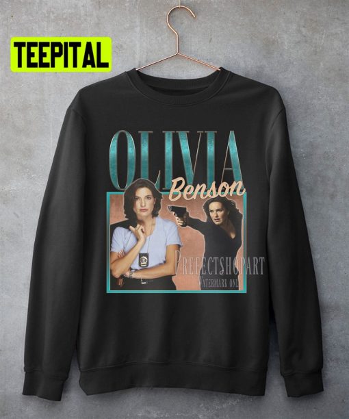 Olivia Benson Retro Vintage Art Unisex Sweatshirt