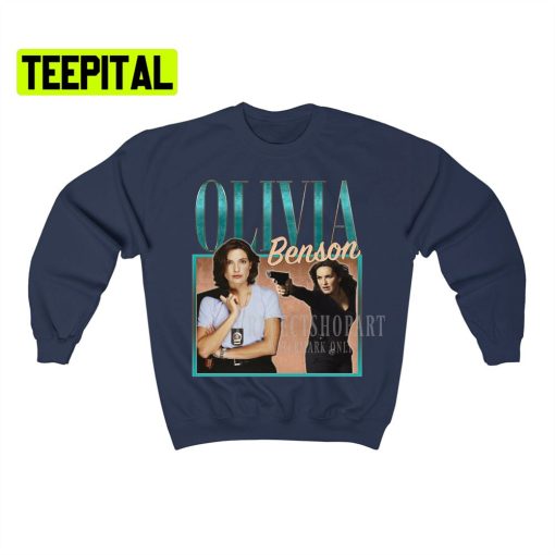 Olivia Benson Retro Vintage Art Unisex Sweatshirt