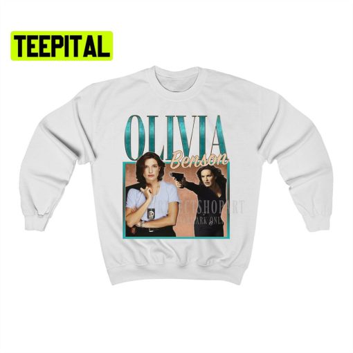 Olivia Benson Retro Vintage Art Unisex Sweatshirt