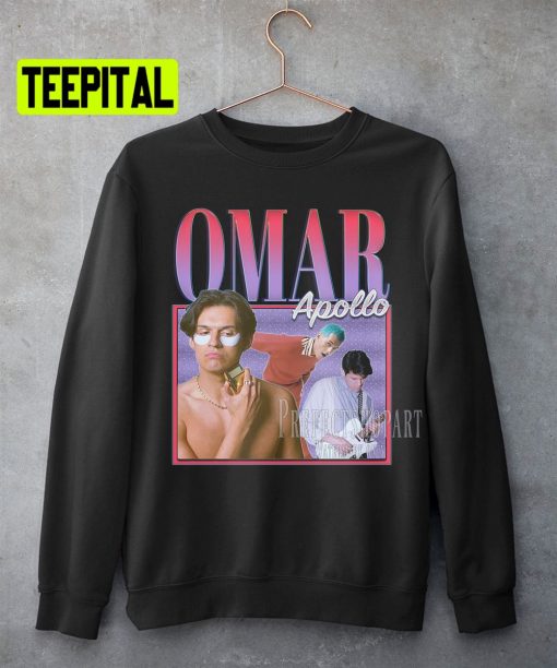 Omar Apollo Retro Vintage Art Unisex Sweatshirt