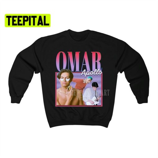 Omar Apollo Retro Vintage Art Unisex Sweatshirt