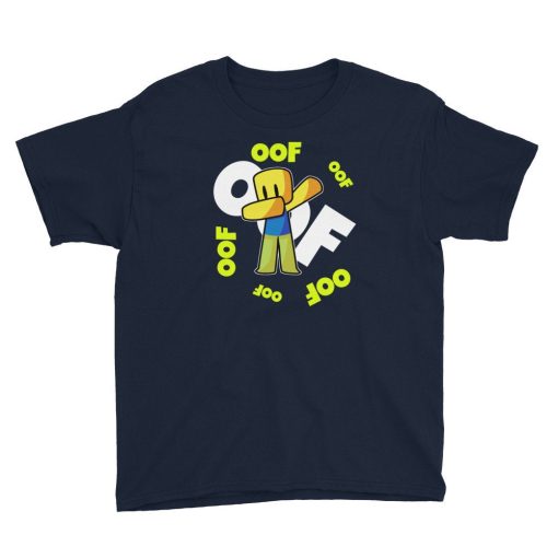 Oof Dabbing Noob Christmas For Gamers Youth Roblox Unisex T-Shirt