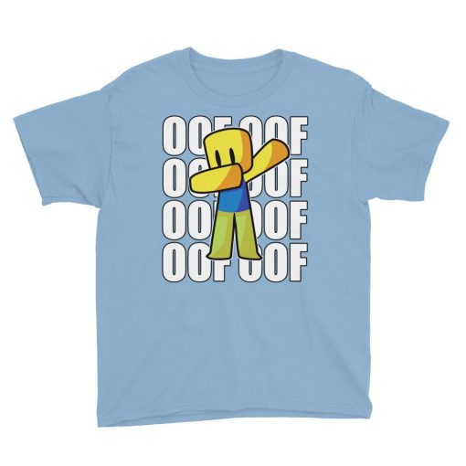 Oof Noob Birthday For Kids For Boys For Girls Roblox Unisex T-Shirt