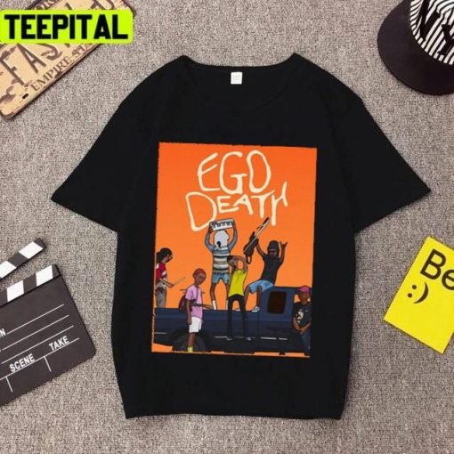 Orange Ego Death The Internet Band Unsex T-Shirt