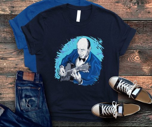 Paul Byrd Charlie Byrd An Illustration Jazz Musician Unisex T-Shirt