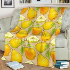 Pear Bestseller Fleece Blanket Throw Blanket Gift