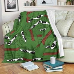 Pepe The Frog Best Seller Fleece Blanket Throw Blanket Gift