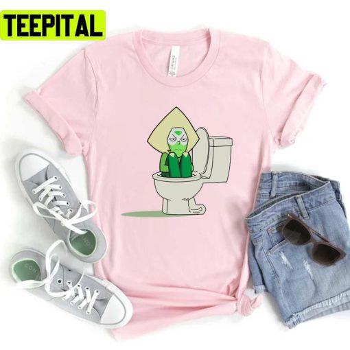 Peridot In The Toilet Steven Universe Unisex T-Shirt