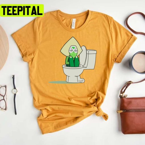 Peridot In The Toilet Steven Universe Unisex T-Shirt