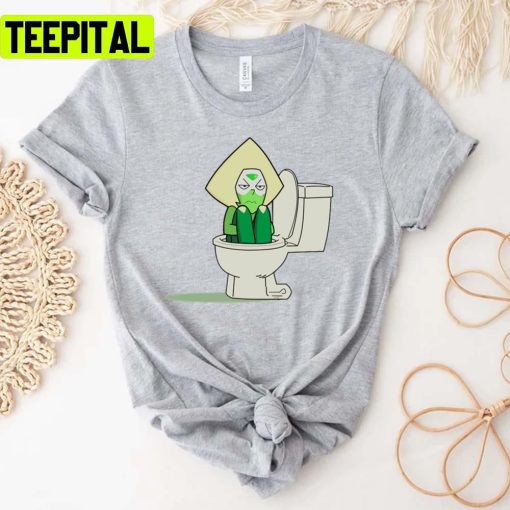 Peridot In The Toilet Steven Universe Unisex T-Shirt