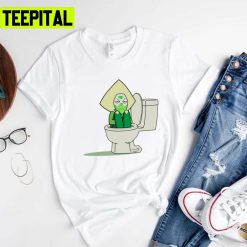 Peridot In The Toilet Steven Universe Unisex T-Shirt