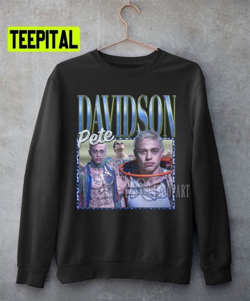 Pete Davidson Retro Vintage Art Unisex Sweatshirt