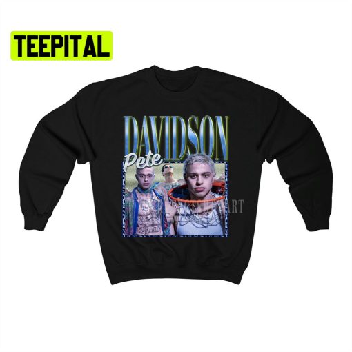 Pete Davidson Retro Vintage Art Unisex Sweatshirt