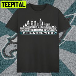 Philadelphia Football Team All Time Legends Unisex T-Shirt