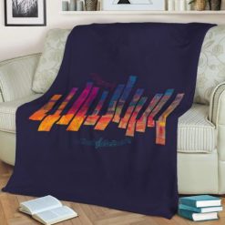 Piano Color Art Fleece Blanket Throw Blanket Gift