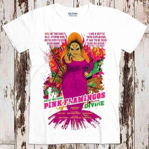 Pink Flamingos Queen Dreamland Unisex T-Shirt