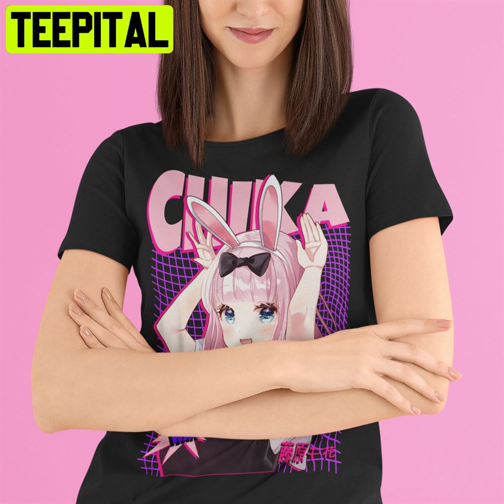 Pink Style Chika Fujiwara, Kaguyasama Love Is War Manga Unisex T-Shirt