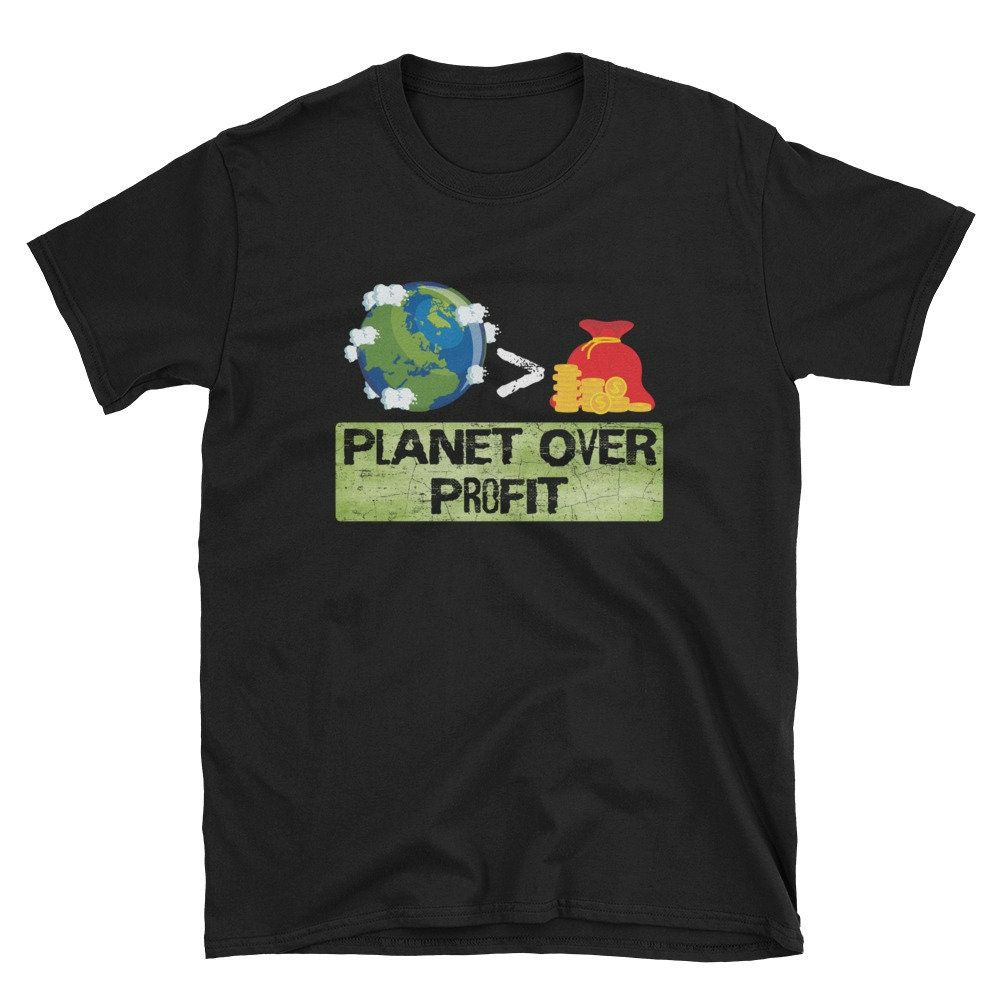Planet Over Profit Earth Day 2019 T-Shirt