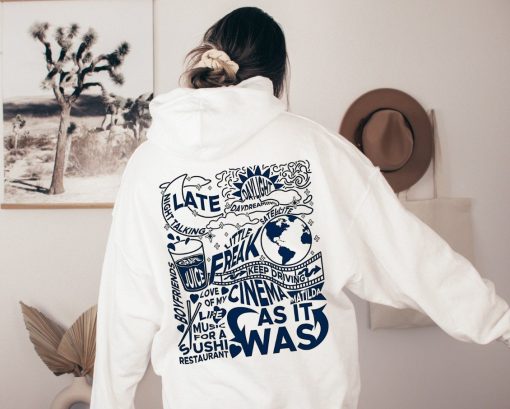 Playlist Words On Back Harry’s House Hoodie