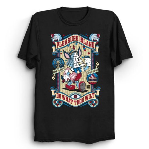 Pleasure Island Dark Pinocchio Occult Gothic Unisex T-Shirt