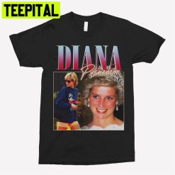 Princess Diana Vintage Art Unisex T-Shirt