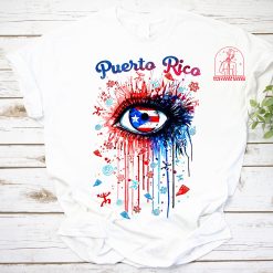 Puerto Rico Eye Flag Life Unisex T-Shirt