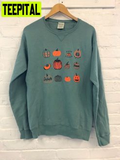 Pumpkin Halloween Icon Unisex Sweatshirt