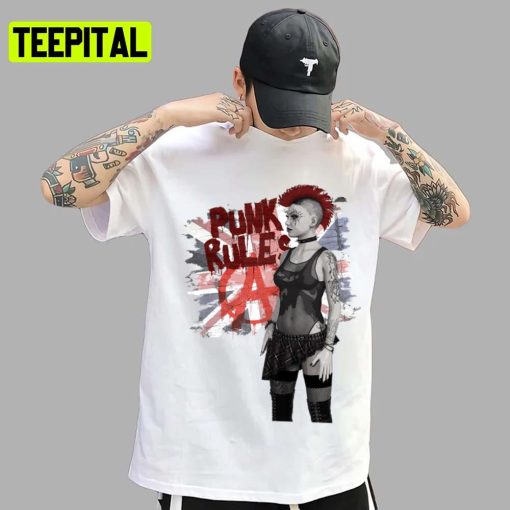 Punk Rules Punk Is Not Dead Unisex T-Shirt