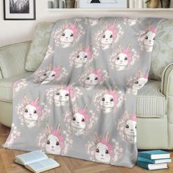 Rabbit Bestseller Fleece Blanket Throw Blanket Gift