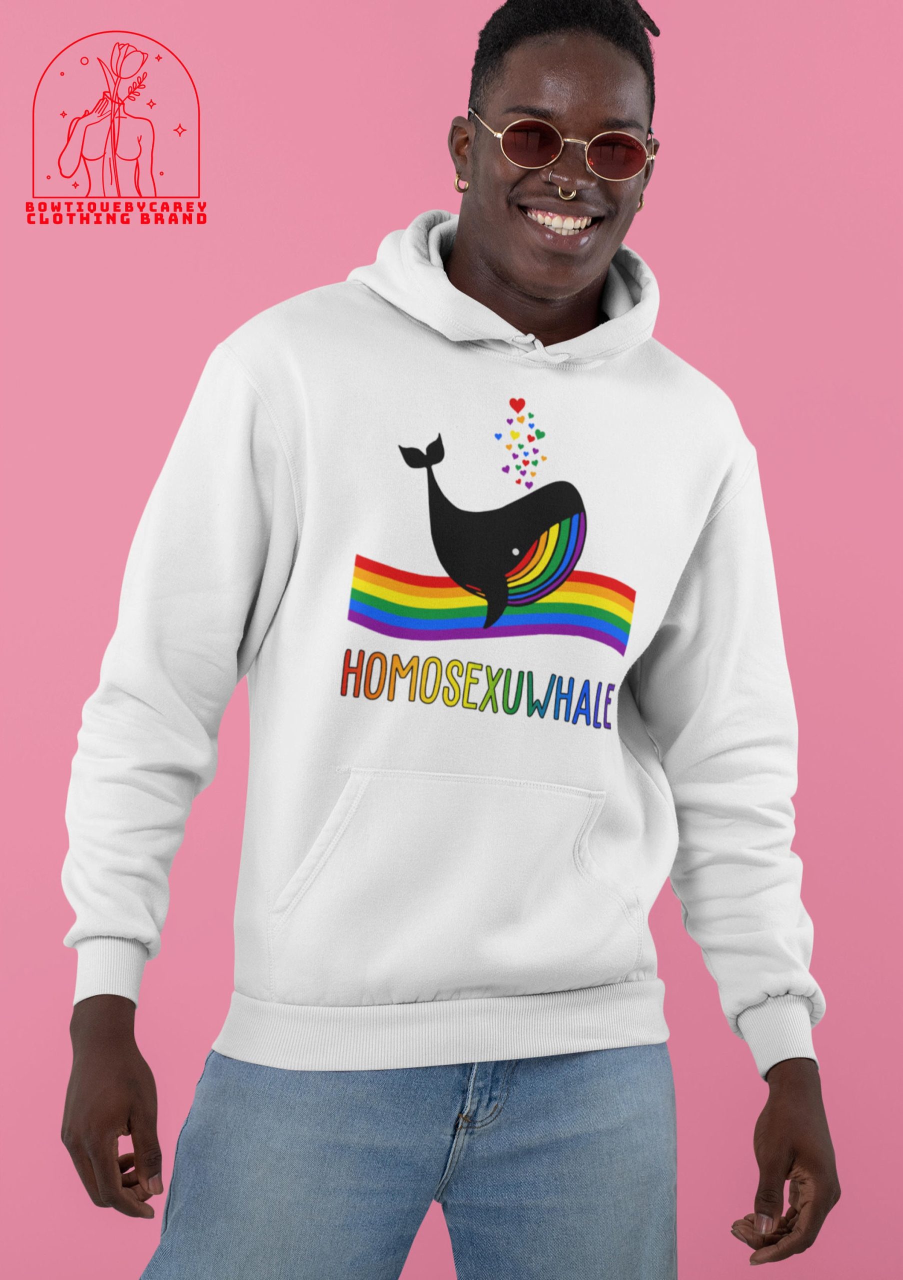 Rainbow Homosexuwhale Lgbt Whale Lgbt Pride Human Rights Anti Racism Gay Unisex T-Shirt