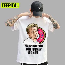 Ramsay Donut Gordon Ramsay Illustration Unisex T-Shirt