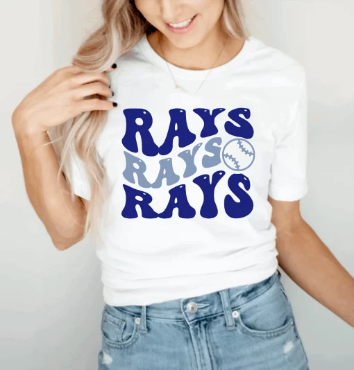 Rays Baseball Retro Style Unisex T-Shirt