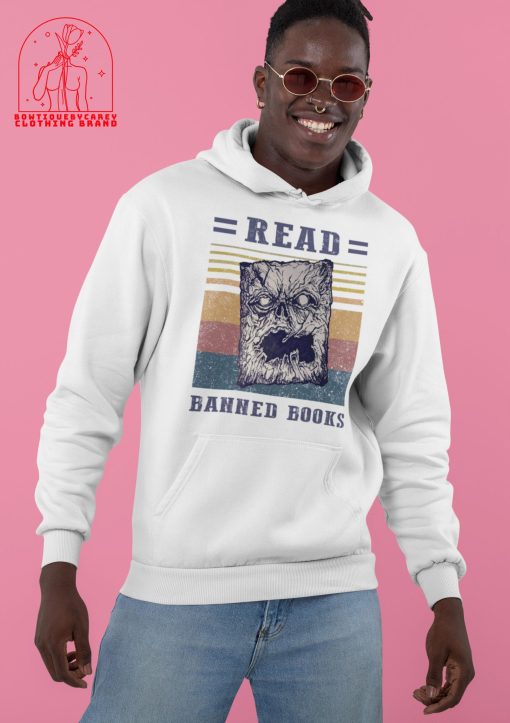 Read Banned Books Nerd Book Lovers Horror Book Reading Lover Halloween Unisex T-Shirt