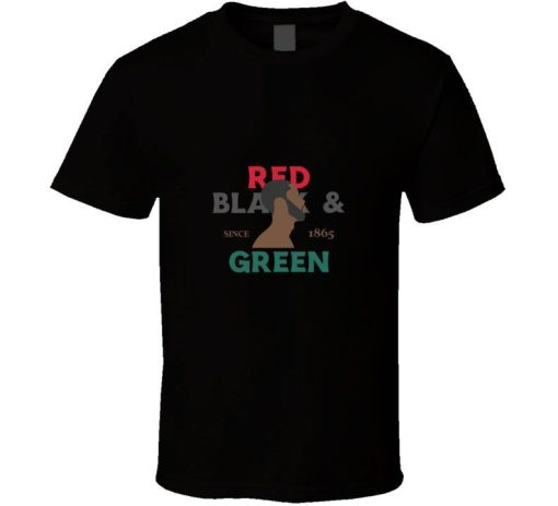 Red Black  Green T-Shirt