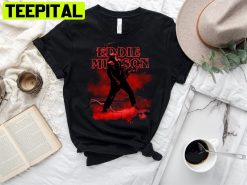 Red Style Eddie Munson Guitar Trending Unisex T-Shirt