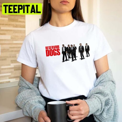 Reservoir Dogs Team Walking Harvey Keitel Unisex T-Shirt